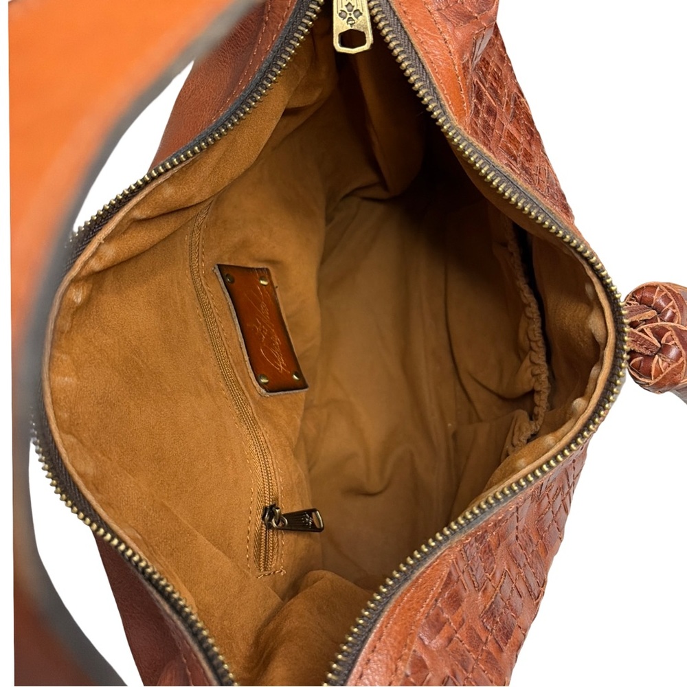 Patricia Nash Marcellina Braided  Leather Hobo Bag - Picture 7 of 12